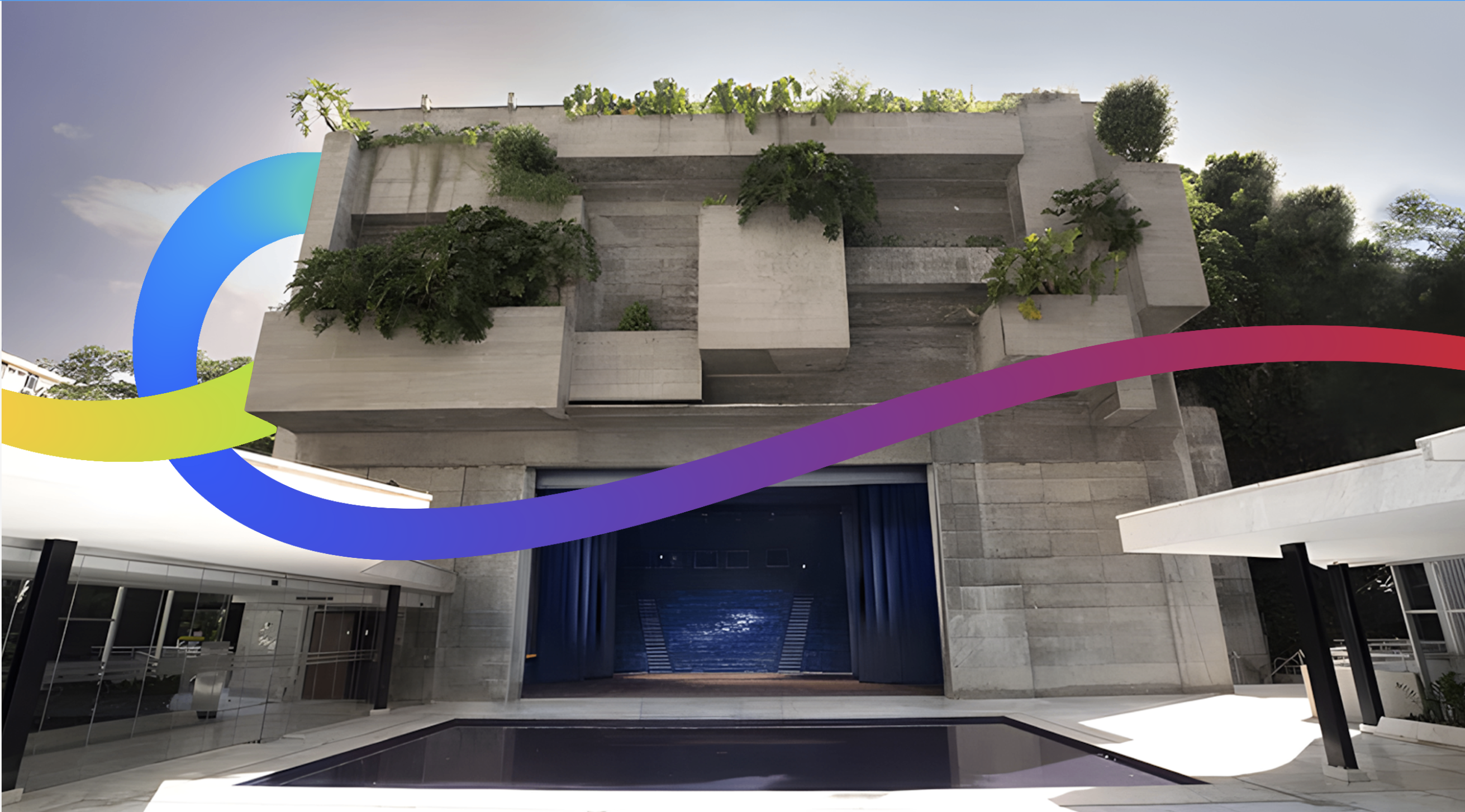 Fachada do Teatro TotalEnergies