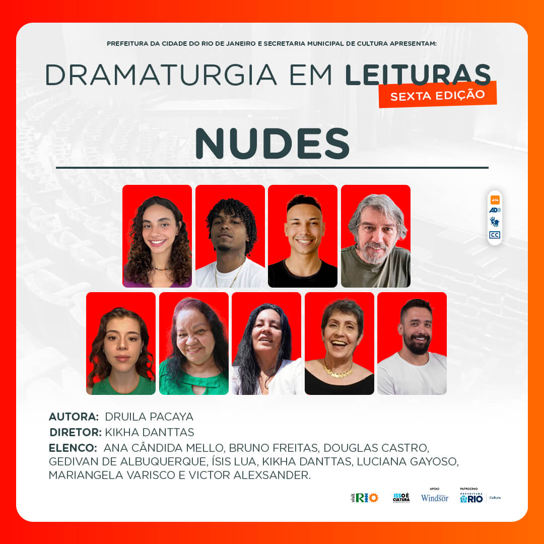 Dramaturgia em Leituras: Nudes (GRATUITO) - TEATRO