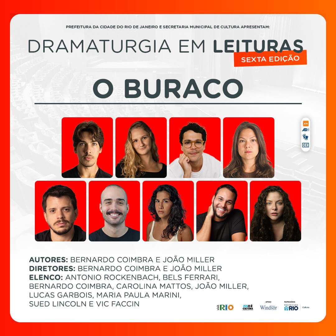Dramaturgia em Leituras: O Buraco (GRATUITO) - TEATRO