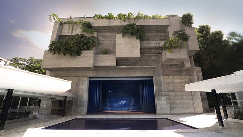 Teatro TotalEnergies - Vista interna